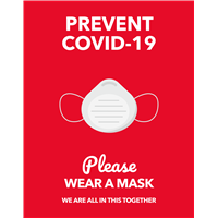 A-Frame 22x28 Signage Mask